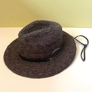Brixton Black Straw Hat